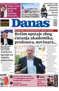 Danas - broj 8356-8357, 15. avg 2020.