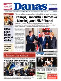 Danas - broj 6379, 18. mar 2015.