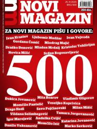 Novi magazin - broj 500, 26. nov 2020.