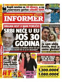 Informer - broj 1581, 7. jul 2017.