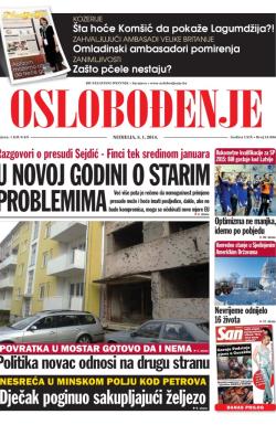 Oslobođenje - broj 24.096, 5. jan 2014.
