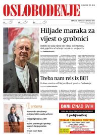 Oslobođenje - broj 26175, 11. okt 2019.