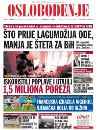 Oslobođenje - broj 24.273, 1. jul 2014.