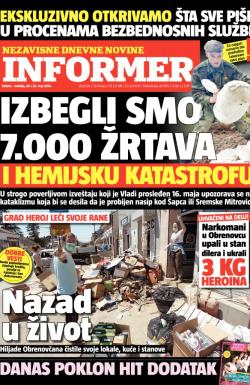 Informer - broj 624, 24. maj 2014.
