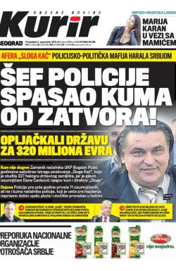 Kurir - broj 3569, 2. sep 2013.