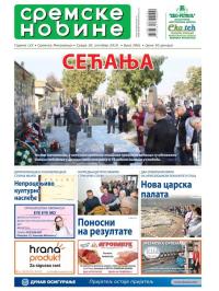 Sremske Novine - broj 3061, 30. okt 2019.