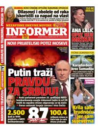 Informer - broj 3630, 21. mar 2024.