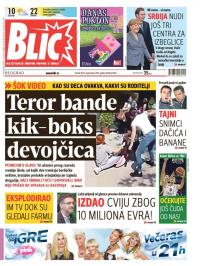 Blic - broj 6670, 8. sep 2015.