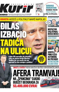 Kurir - broj 3656, 28. nov 2013.