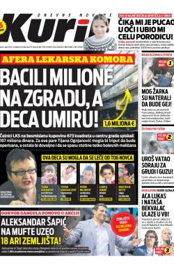 Kurir - broj 3423, 6. apr 2013.