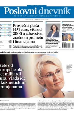 Poslovni Dnevnik - broj 5387, 22. jul 2025.