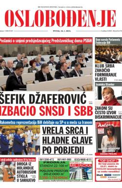 Oslobođenje - broj 24.472, 16. jan 2015.