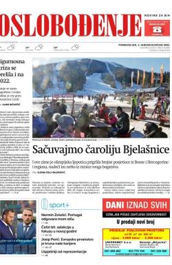 Oslobođenje - broj 26880, 3. jan 2022.