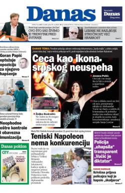 Danas - broj 8688, 13. jul 2021.