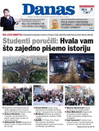 Danas - broj 9829, 3. feb 2025.