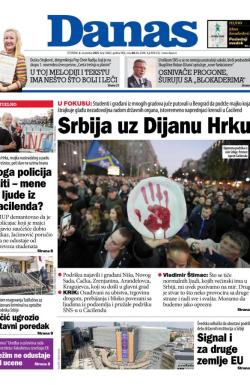 Danas - broj 10062, 6. nov 2025.