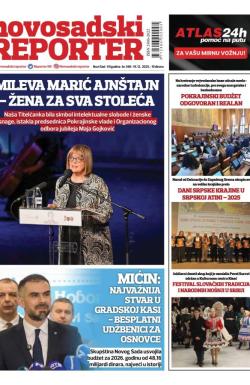Novosadski reporter - broj 566, 19. dec 2025.