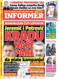 Informer - broj 1442, 21. jan 2017.