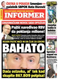 Informer - broj 289, 16. apr 2013.