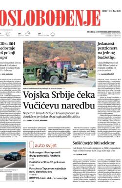 Oslobođenje - broj 27137, 2. nov 2022.