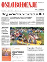 Oslobođenje - broj 27665, 26. jul 2024.