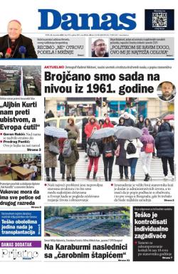 Danas - broj 9185, 23. dec 2022.
