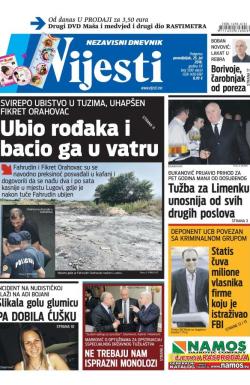 Vijesti - broj 6585, 25. jul 2016.