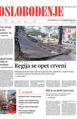 Oslobođenje - broj 27446, 4. nov 2023.