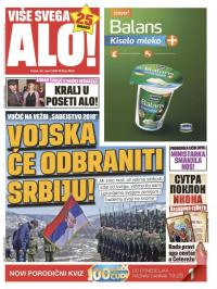 Alo - broj 3625, 30. mar 2018.