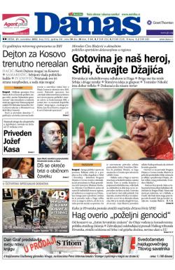 Danas - broj 5532, 21. nov 2012.