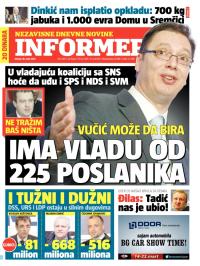 Informer - broj 569, 18. mar 2014.