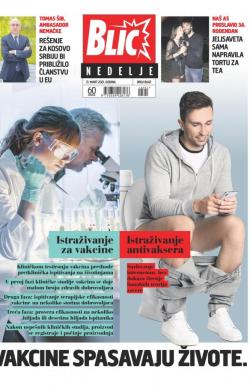 Blic - broj 8642, 21. mar 2021.