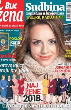 Blic Žena - broj 741, 26. jan 2019.