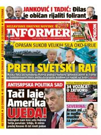Informer - broj 1814, 11. apr 2018.