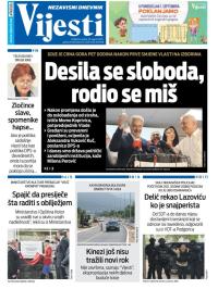 Vijesti - broj 9816, 29. avg 2025.