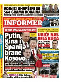 Informer - broj 1799, 23. mar 2018.
