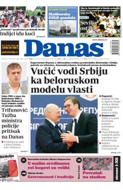 Danas - broj 8363-8364, 22. avg 2020.