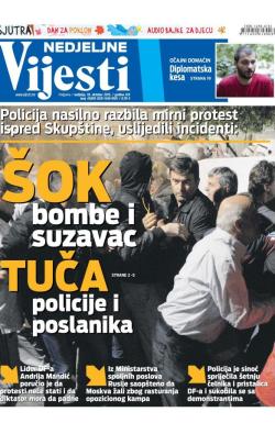 Vijesti - broj 6309, 18. okt 2015.