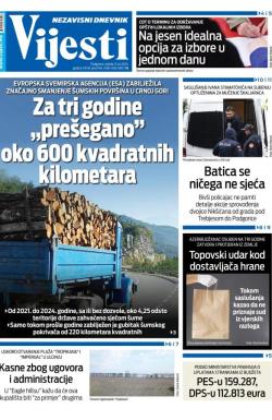 Vijesti - broj 9767, 9. jul 2025.