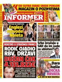 Informer - broj 1584, 11. jul 2017.