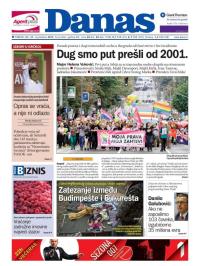 Danas - broj 6566, 21. sep 2015.