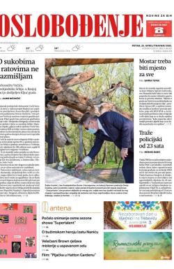 Oslobođenje - broj 26667, 23. apr 2021.