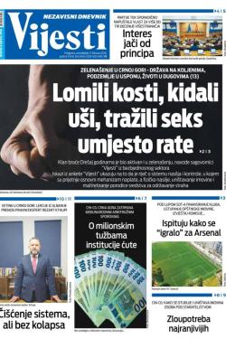 Vijesti - broj 9975, 9. feb 2026.
