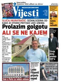 Vijesti - broj 5787, 9. maj 2014.