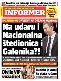 Informer - broj 98, 31. avg 2012.