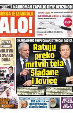 Alo - broj 2871, 22. feb 2016.