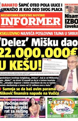 Informer - broj 489, 9. dec 2013.