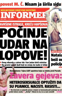 Informer - broj 129, 6. okt 2012.