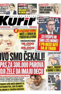Kurir - broj 1636, 27. avg 2018.