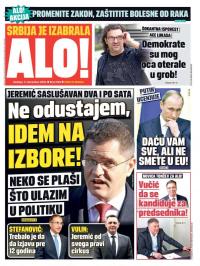 Alo - broj 3162, 11. dec 2016.
